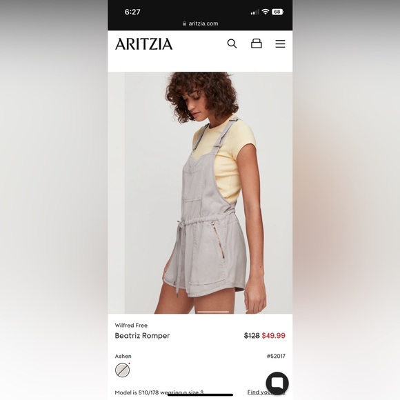 WILFRED FREE | BEATRIZ ROMPER - Picture 6 of 13